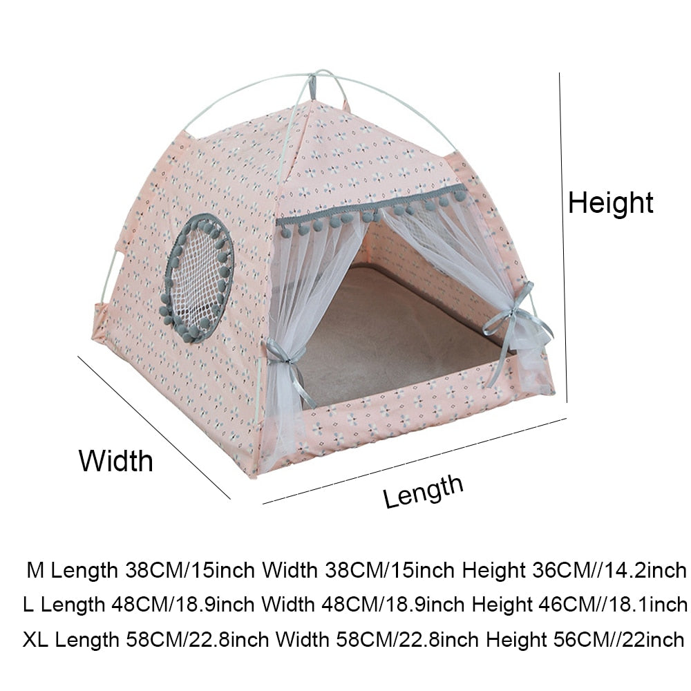Tente pour chien/chat portable