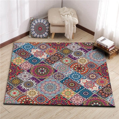 Persian Style Rectangular Rug