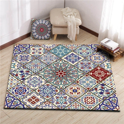 Persian Style Rectangular Rug