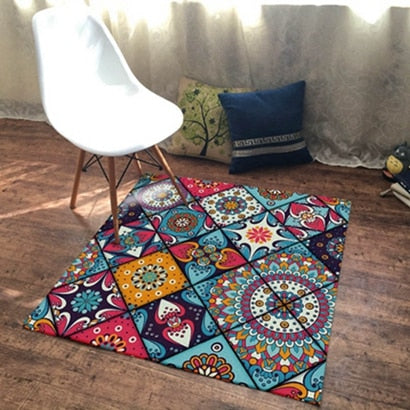 Persian Style Rectangular Rug