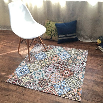 Persian Style Rectangular Rug