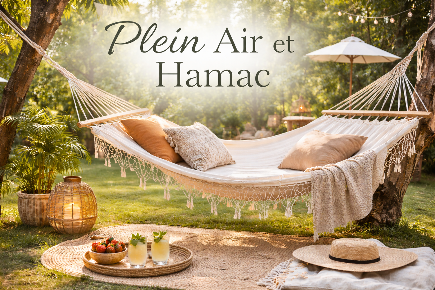 Plein air et hamac