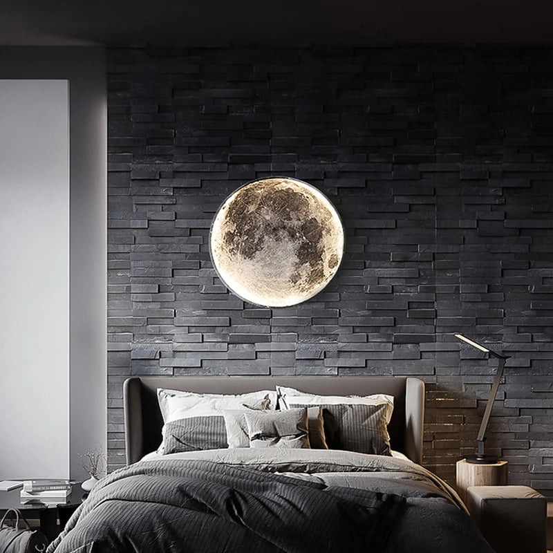 Lampe Moderne LED Wall Moon