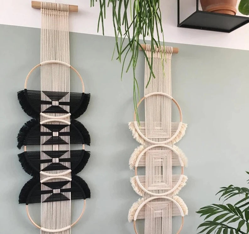 Deco de macrame Mandala