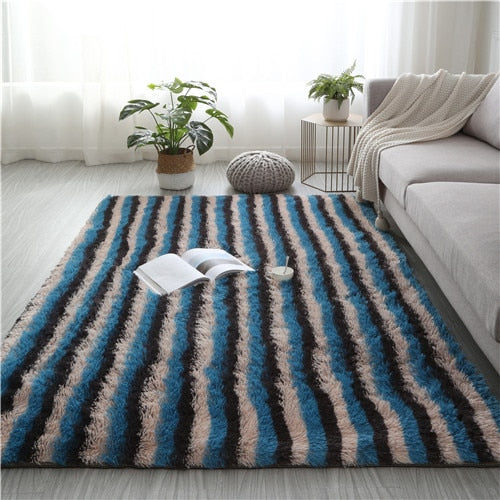 Tapis Fluffy Leopard Carpet