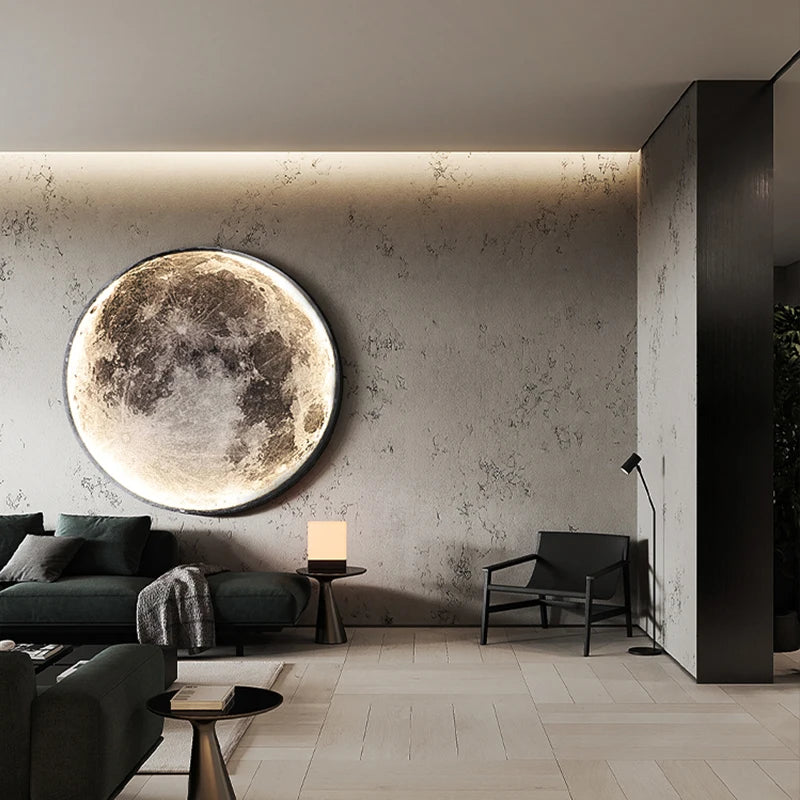 Lampe Moderne LED Wall Moon