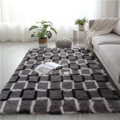 Tapis Fluffy Leopard Carpet