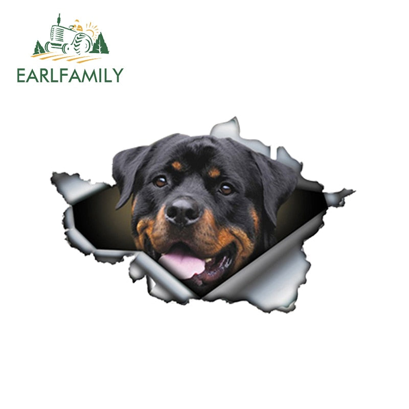 Autocollant pour voiture Rottweiler