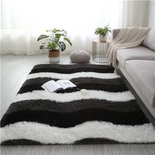 Tapis Fluffy Leopard Carpet