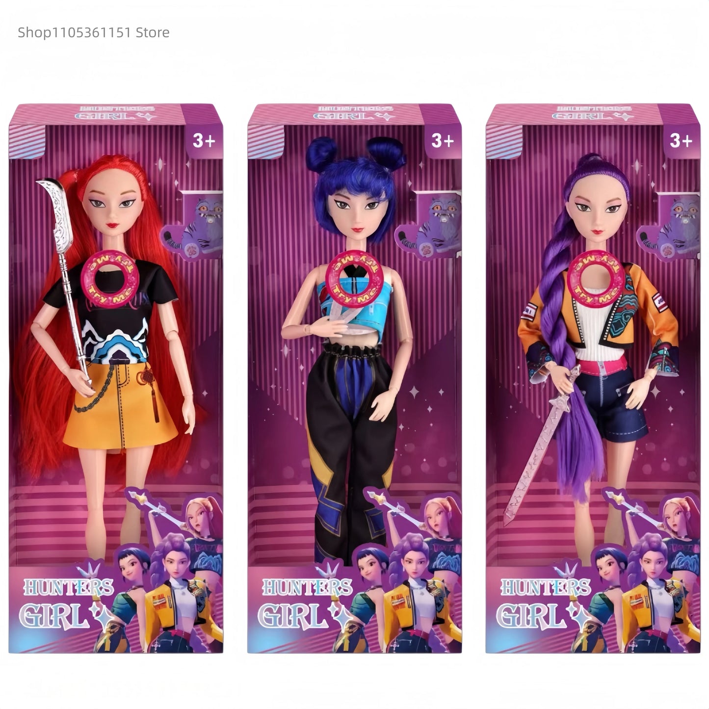 Figurines Pop Devil Hunter Rumi Mira Zoey