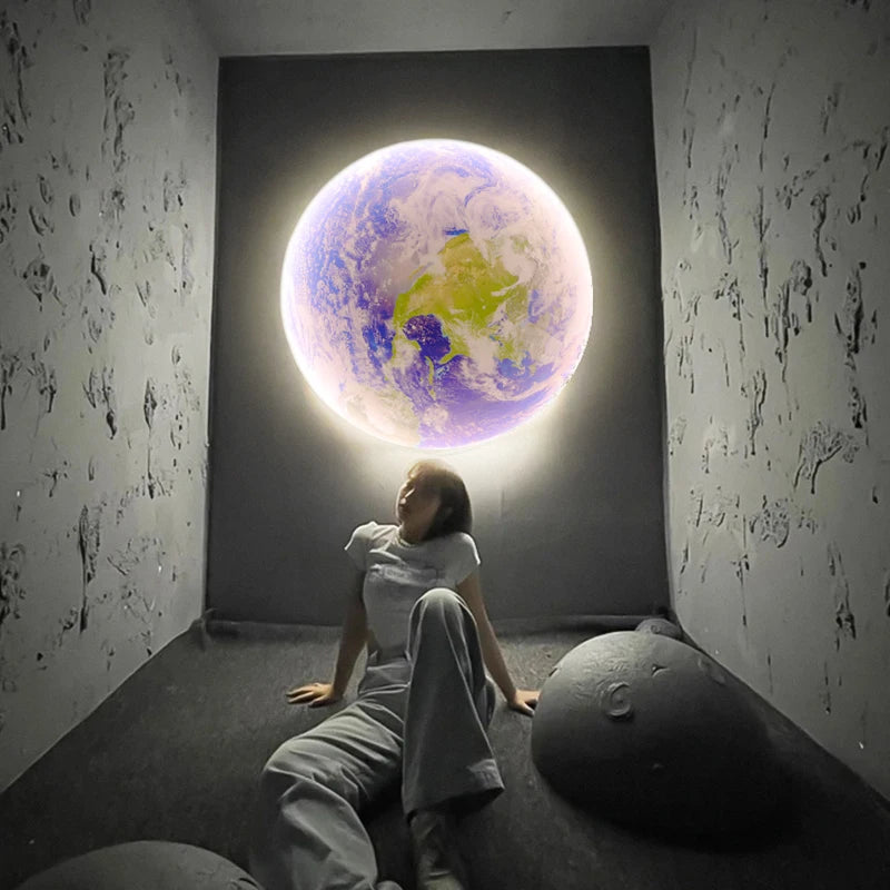 Lampe Moderne LED Wall Moon