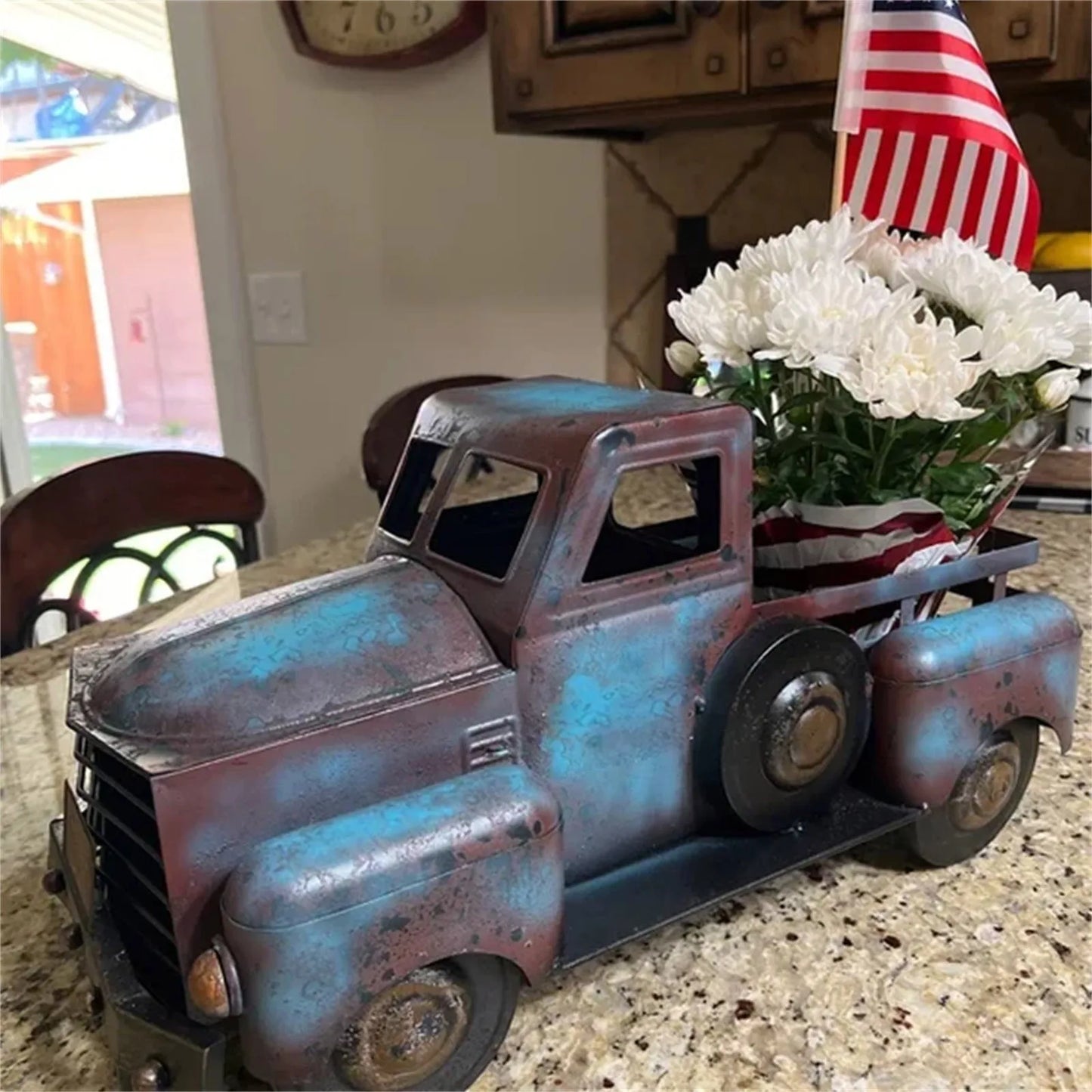 Retro Mini Truck Flower Pots