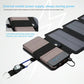 Panneau Solaire Portable Charging Panel Foldable 5V 1A USB Output Device Camping