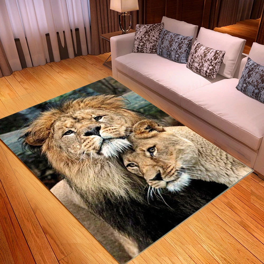 Tapis Living Room Lion