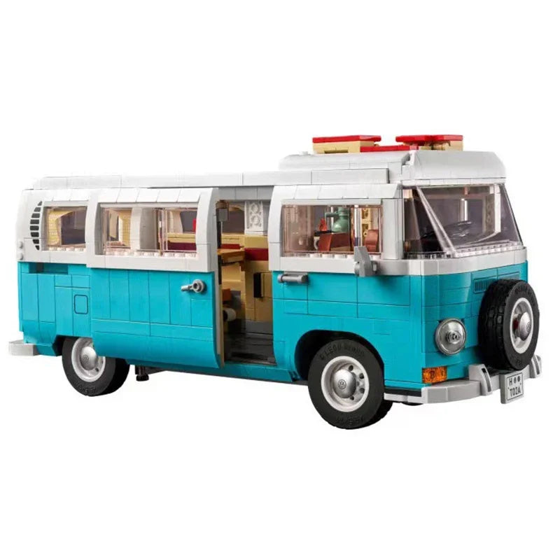 Volks T2 Camper Van Building Blocks