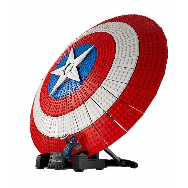 Cpt America Shield Building Blocks 3128pcs