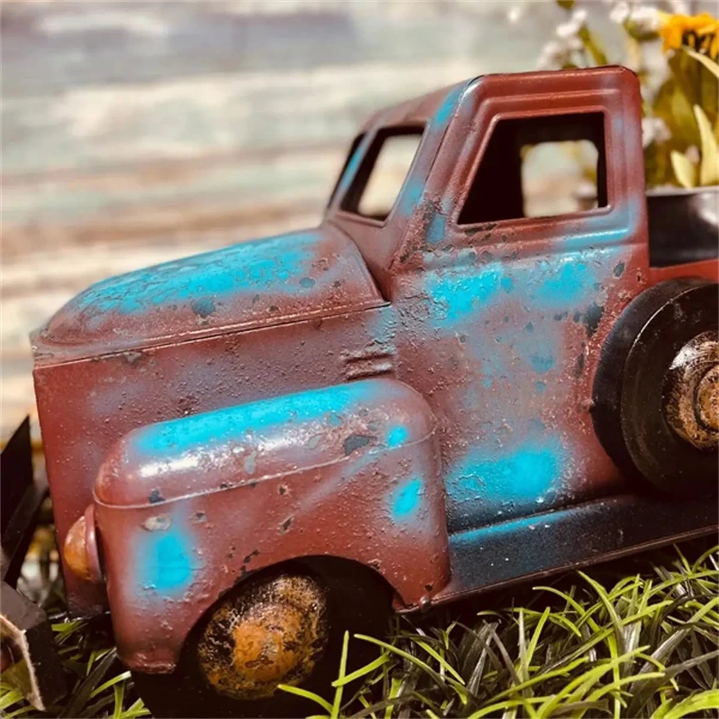 Retro Mini Truck Flower Pots