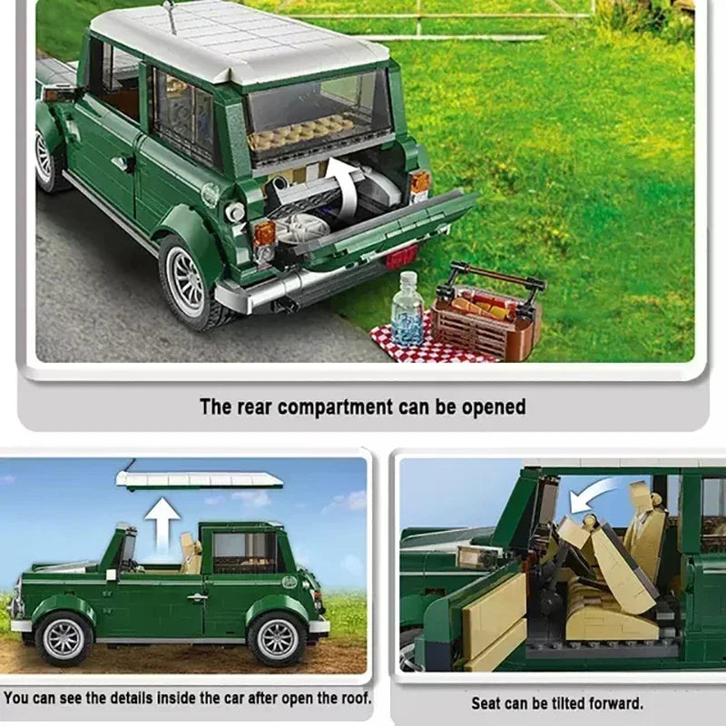 Mini Cooper Building Blocks