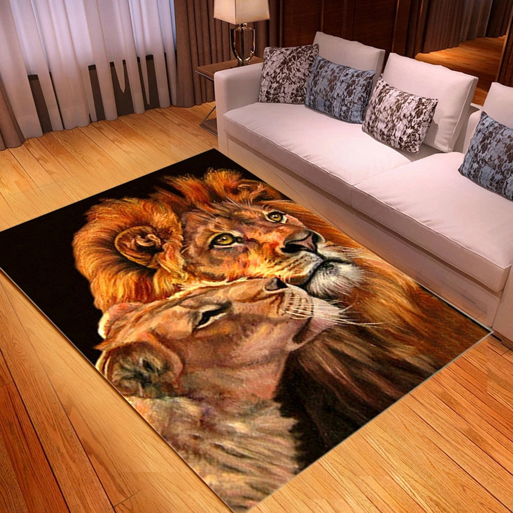 Tapis Living Room Lion