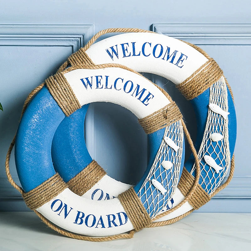 Bouée de sauvetage Navy Mediteranean Nautical Life Ring