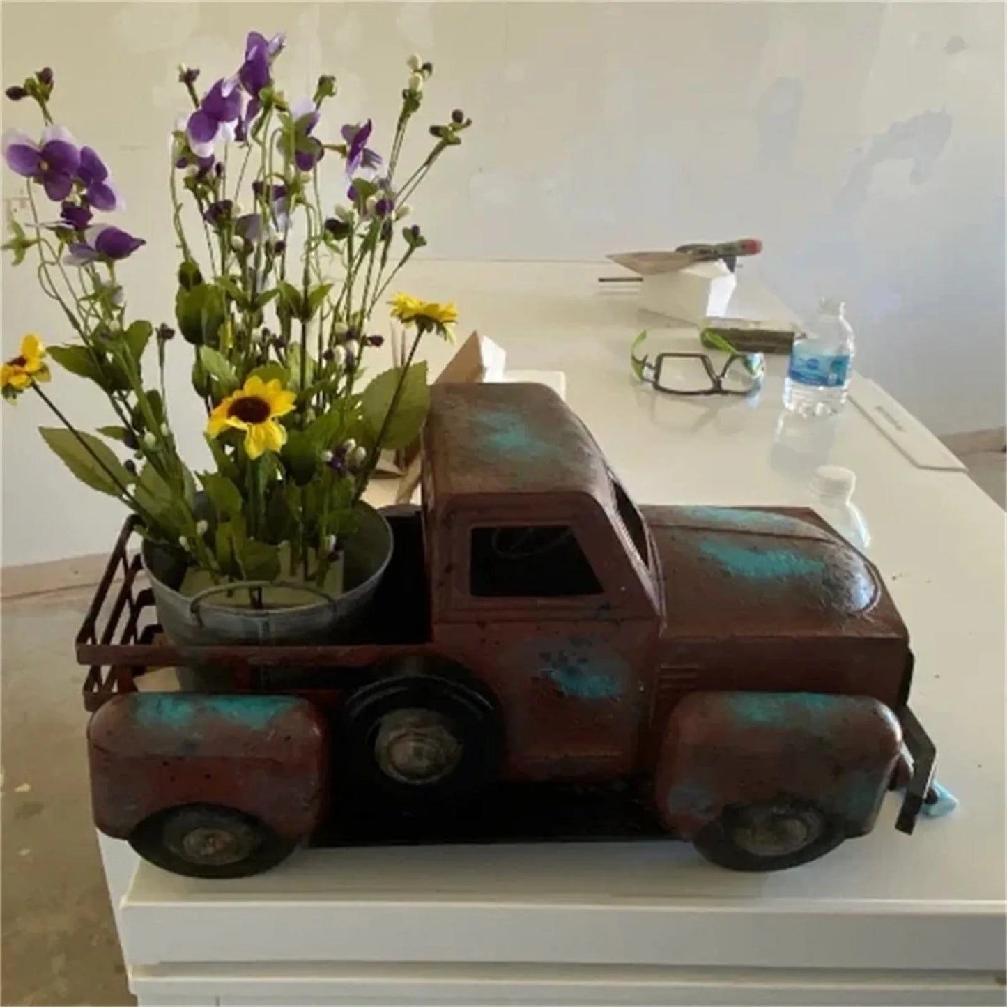 Retro Mini Truck Flower Pots