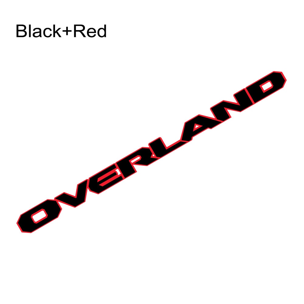 Autocollant Overland Car sticker