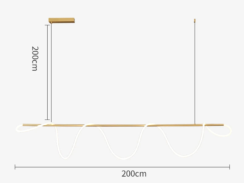 Lampe Suspendue Scandinave – Idéale pour Salle à Manger, Salon ou Cuisine