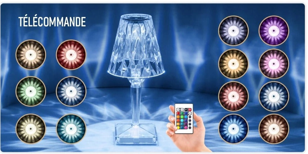 Lampe de table LED Diamond