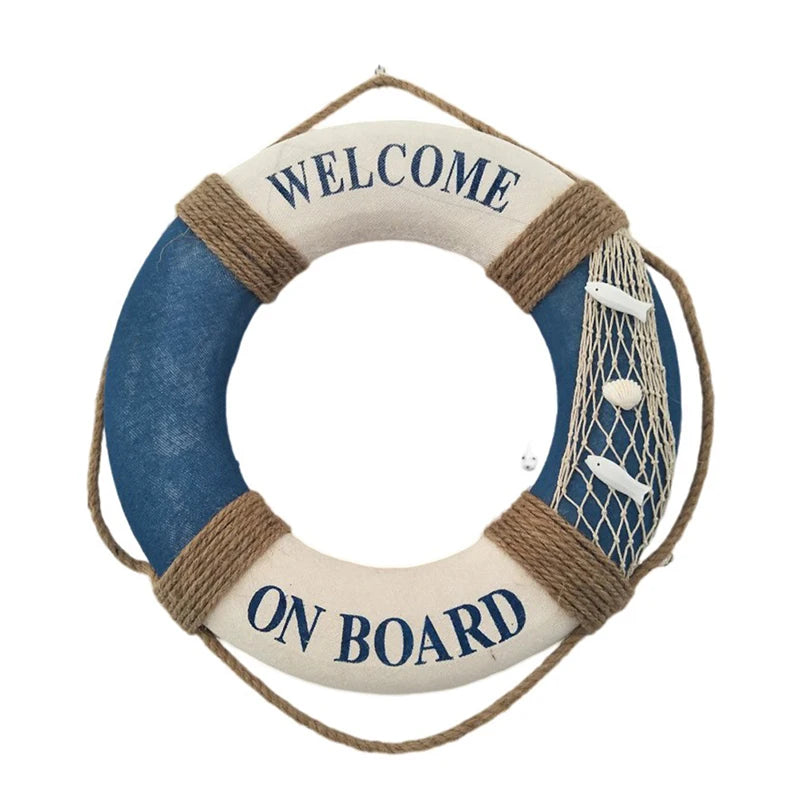 Bouée de sauvetage Navy Mediteranean Nautical Life Ring