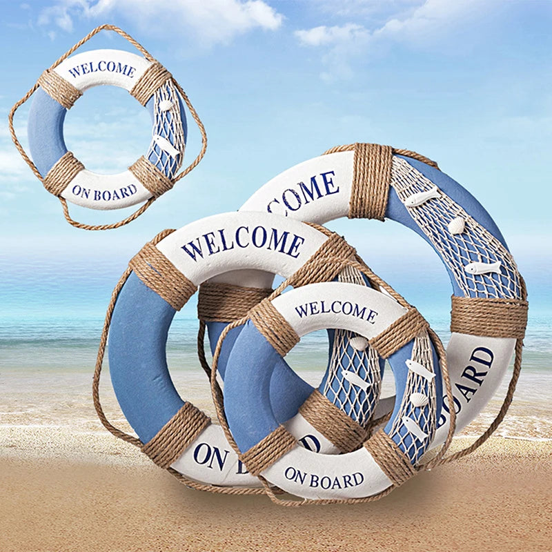Bouée de sauvetage Navy Mediteranean Nautical Life Ring