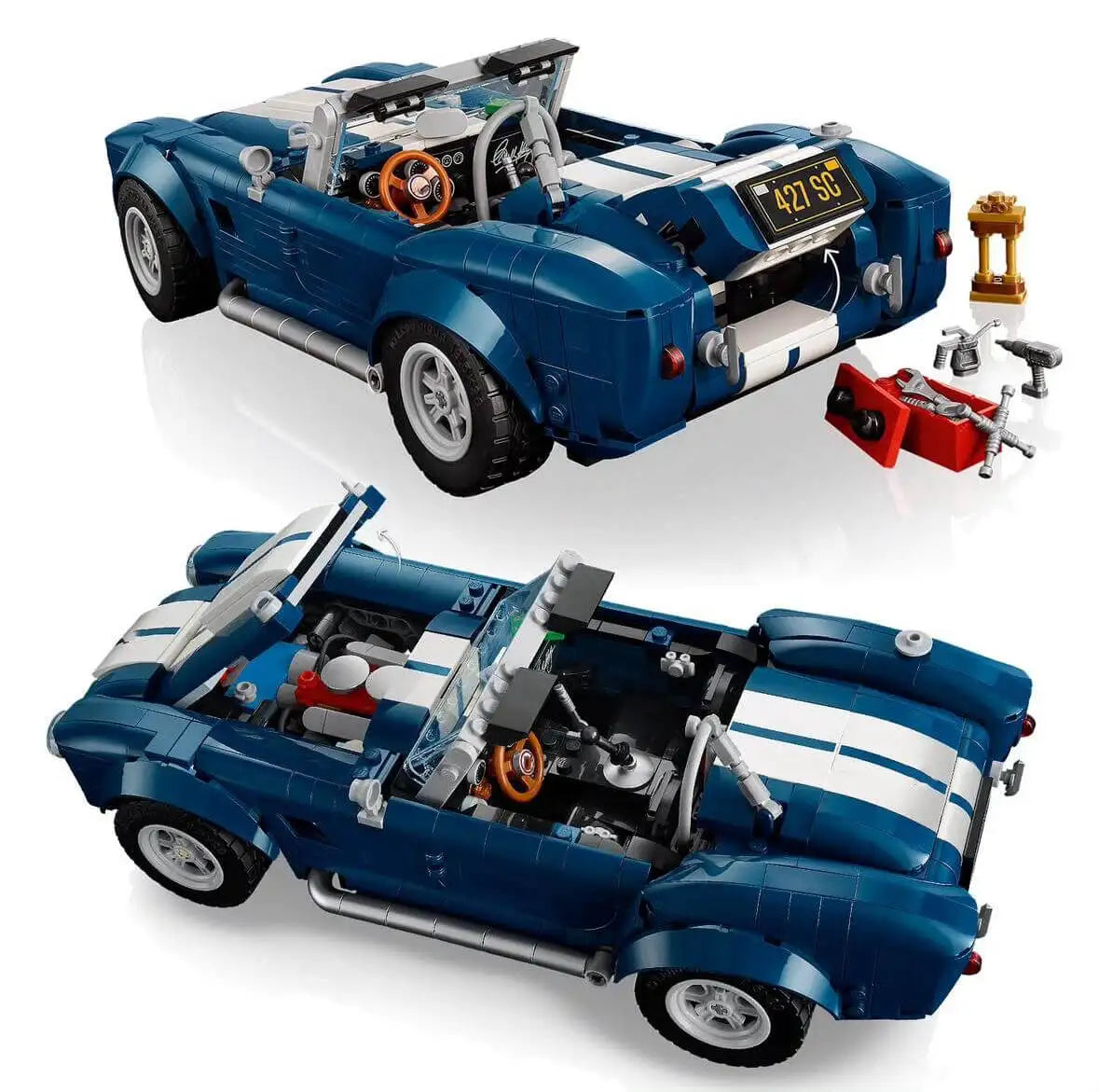 Shelby Cobra 1241pcs MOC 10357 Building Block