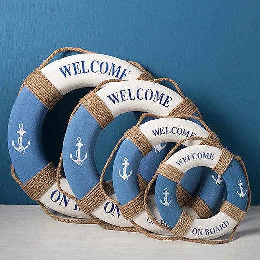 Bouée de sauvetage Navy Mediteranean Nautical Life Ring