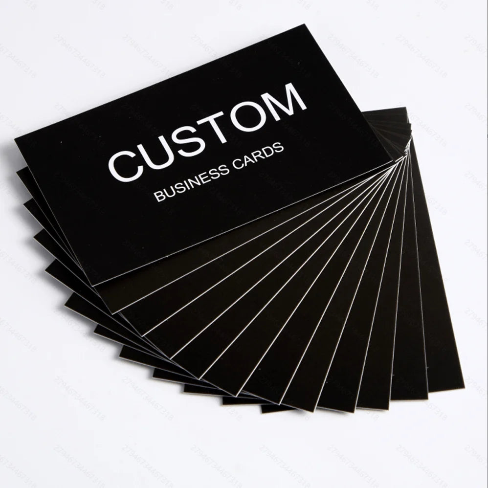 Cartes d’affaires personnalisées professionnelles – 200 à 1000 cartes personnalisées
