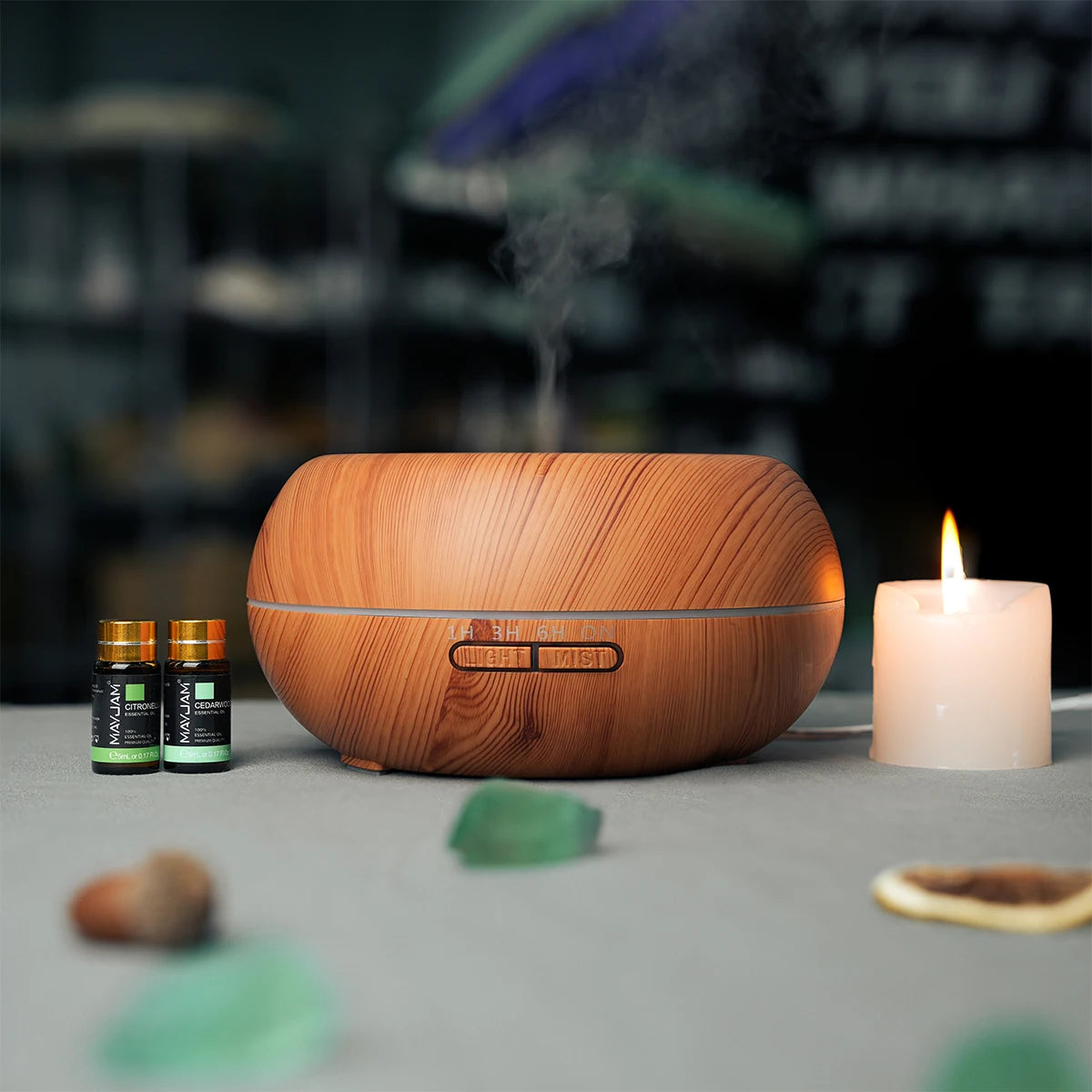 Ensemble de 28 Huiles Essentielles 100% à Base de Plantes – 4 x 10ml & 24 x 5ml