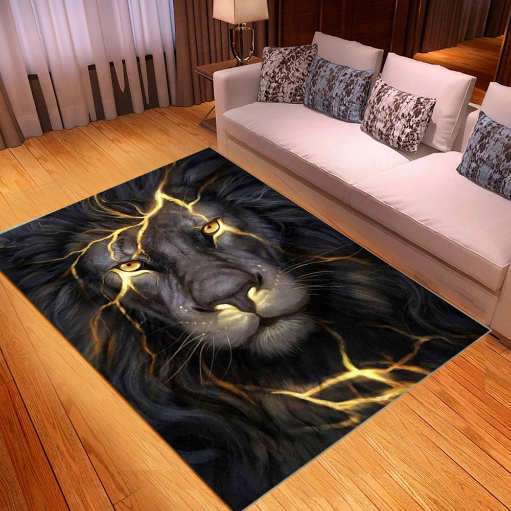 Tapis Living Room Lion