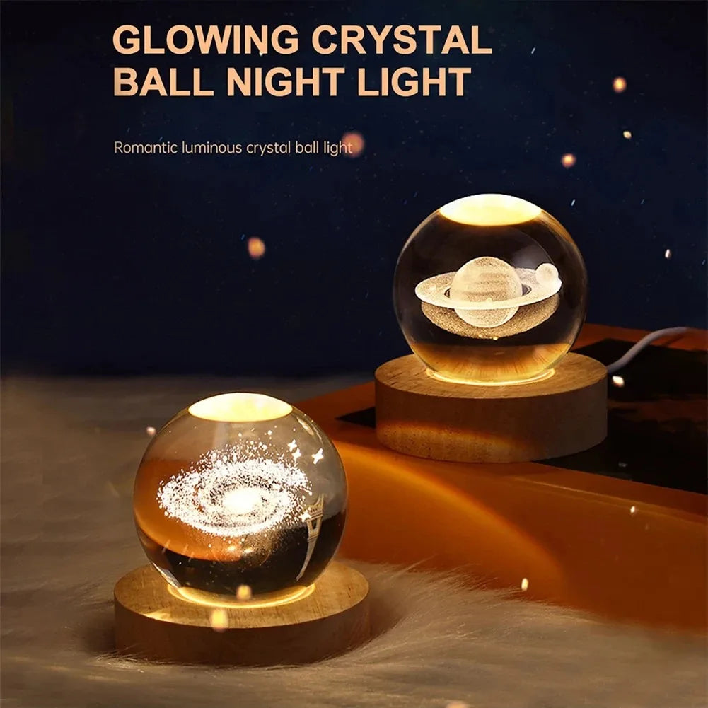 Lampe LED Crystal Unique 3D