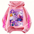 Hoodie enfant style Pop Fantasy – Motif filles coloré