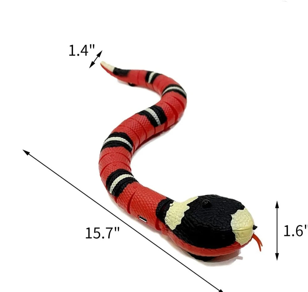 Jouet pour animaux USB Charging Smart Sensing Snake Interactive