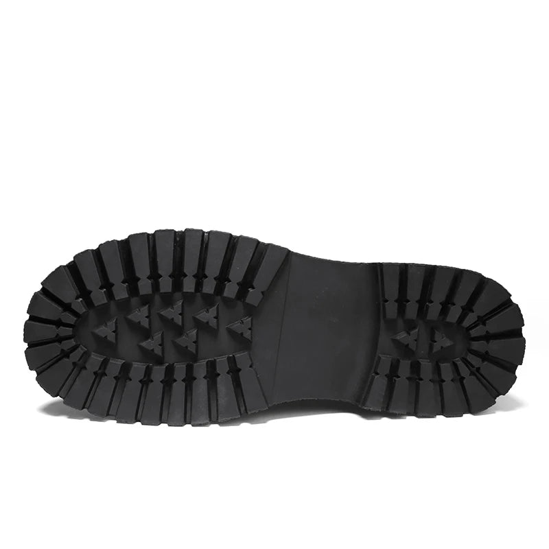 Bottines Chelsea d'Hiver en Cuir Véritable Doublées Peluche – Homme - photo 6