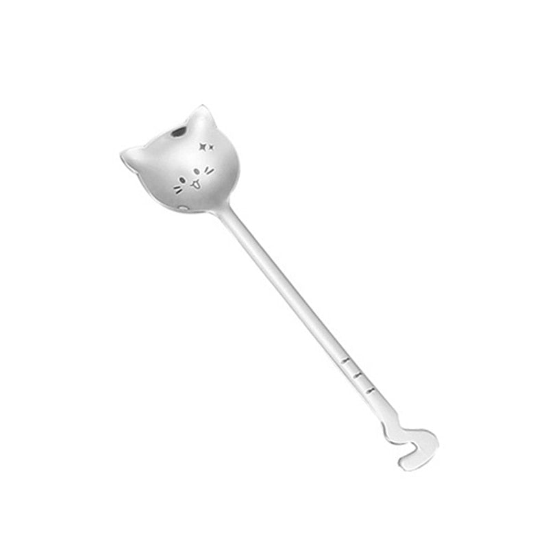 Cuillère à Cafés /Thé  Long tail cat Coffee spoon