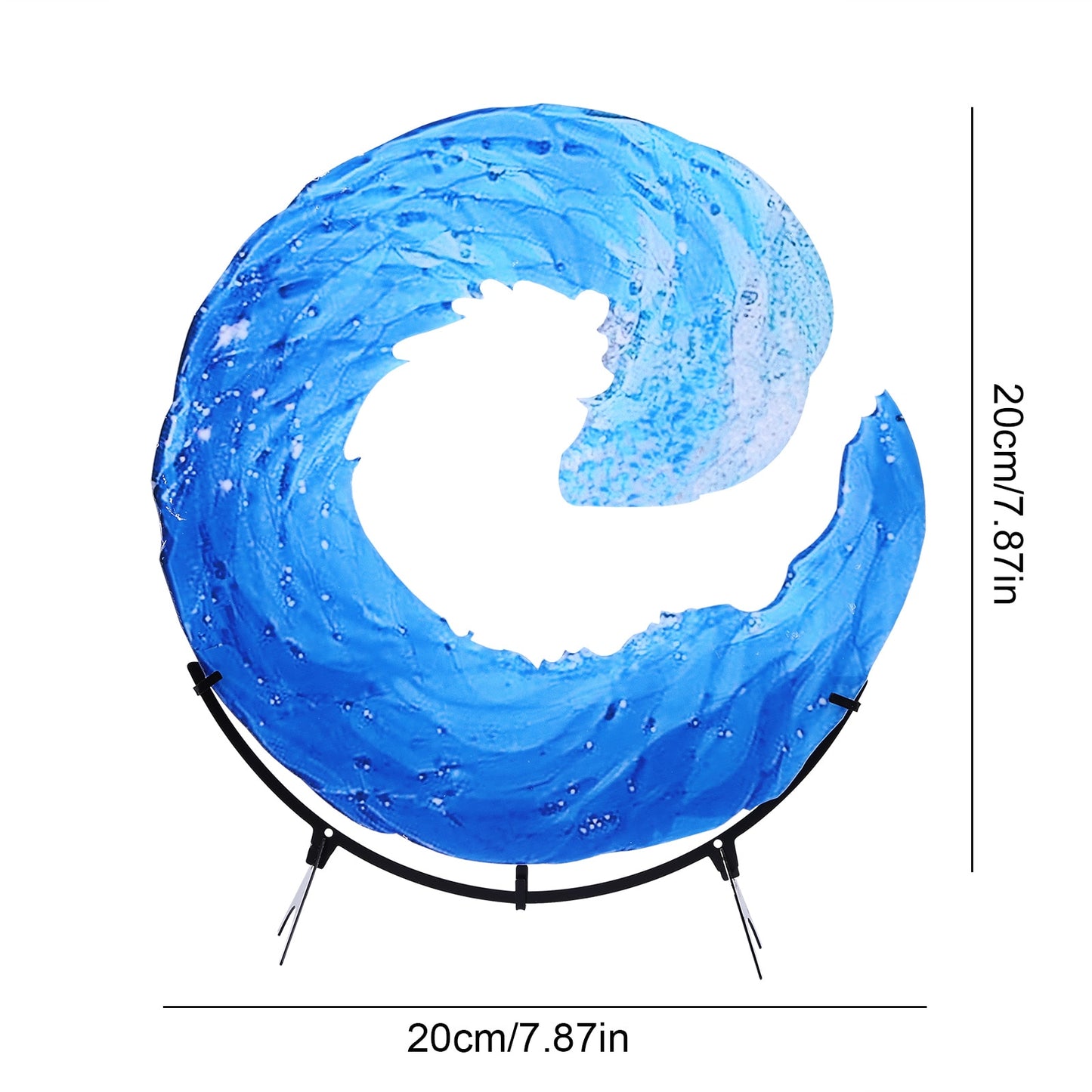 Ocean Wave Acrylic Sculpture