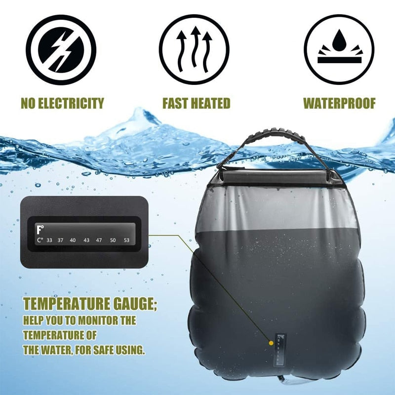 Douche portable solaire 20L