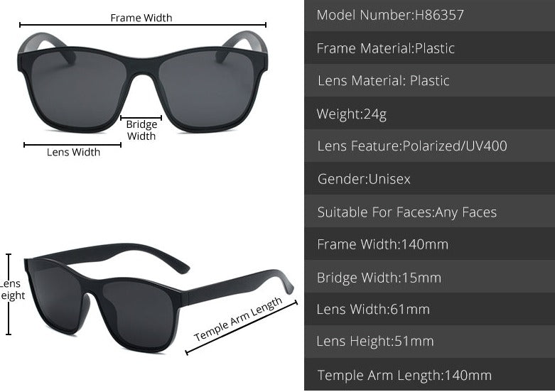 EyeSquare polarized sunglasses