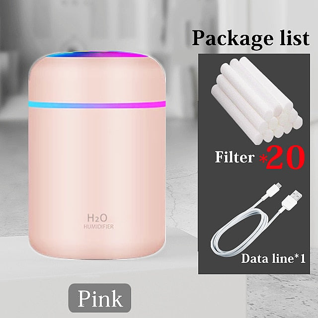 Portable LED Essential Oil Diffuser