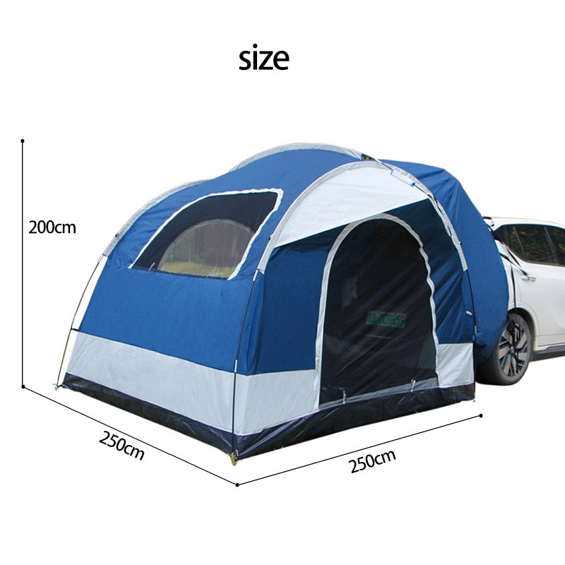 Tente pour voiture/VUS à double toit Extra large