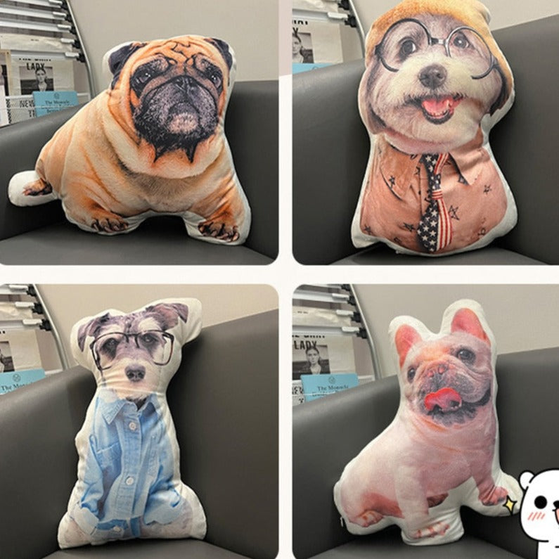 Coussin personnalisé Custom Pillow Cat/DOG