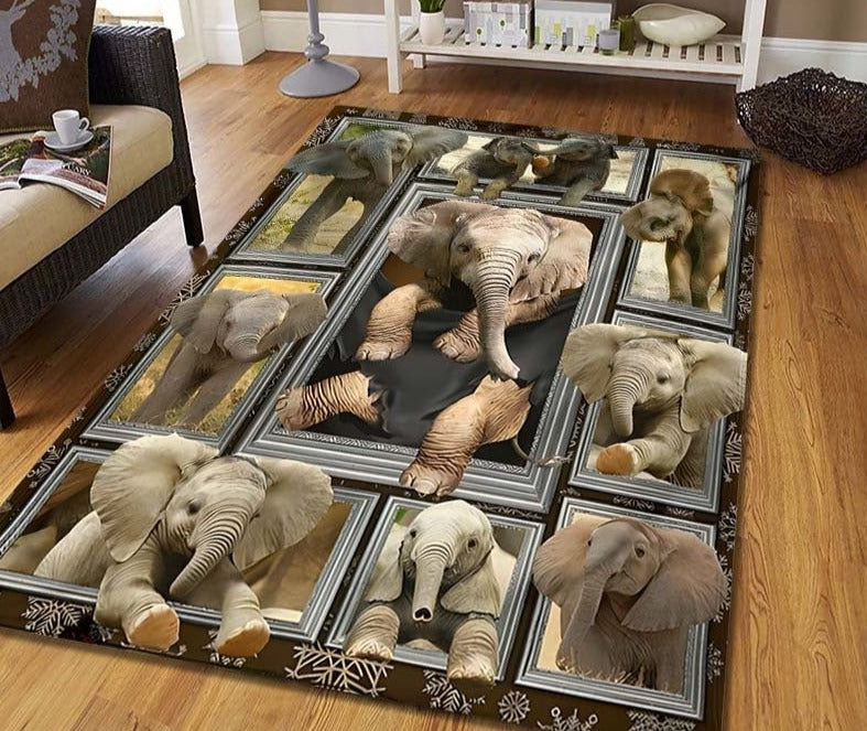 Tapis avec animaux Photo Props