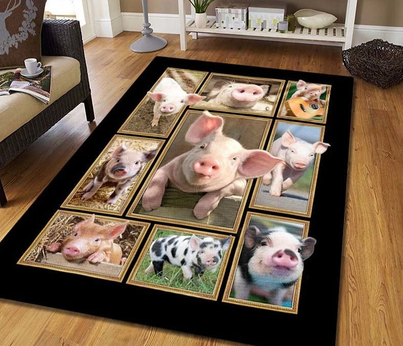 Tapis avec animaux Photo Props