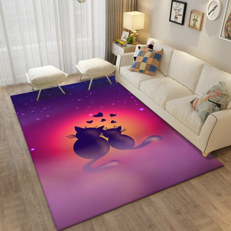 Tapis Cartoon Cats