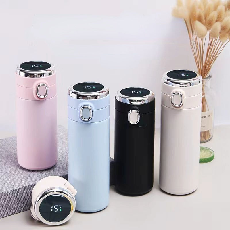 Thermos Stainless avec affichage temperature